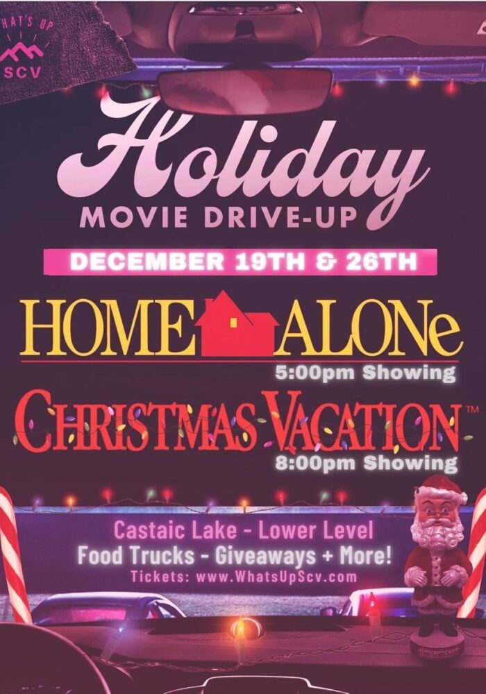 holiday movie drive up poster december 19